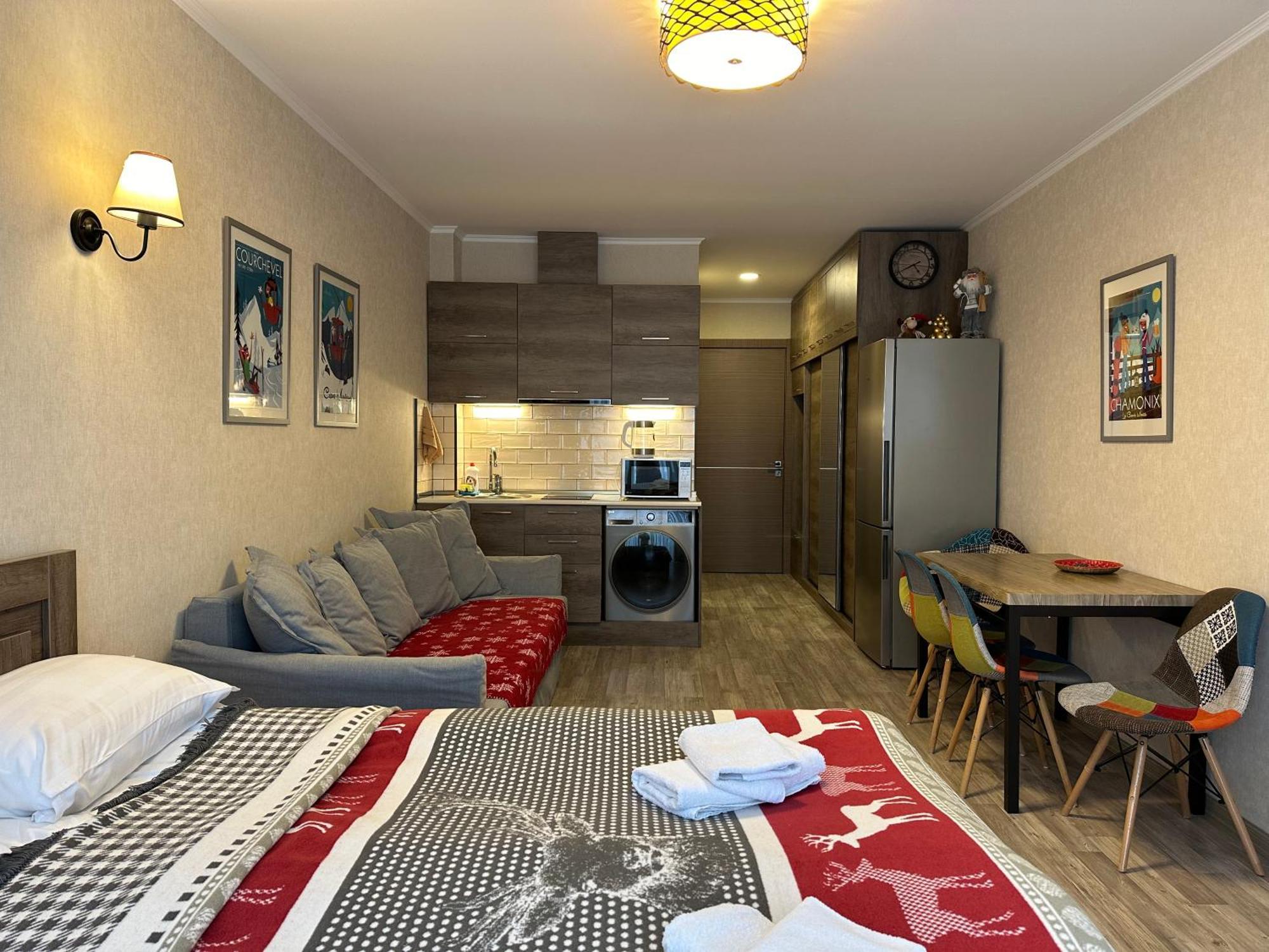 New Gudauri Alpen Apartments Pokoj fotografie